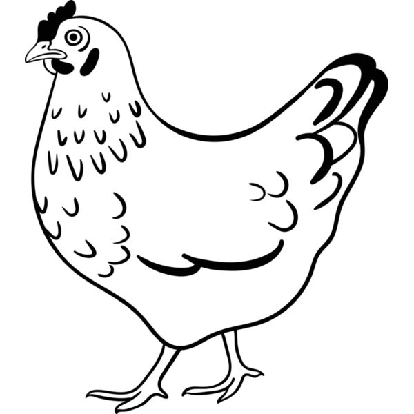 Hen   Clipart 2 Thumbnail